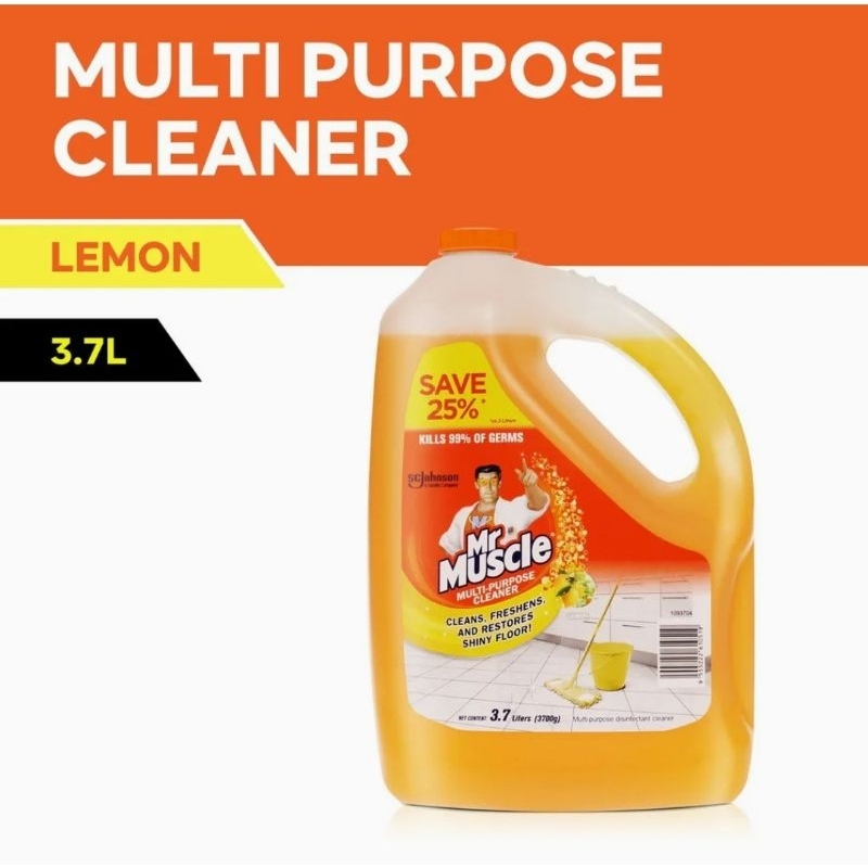 MR, Muscles All Purpose Cleaner Lemon 3,7L Shopee Philippines