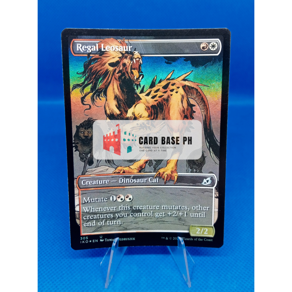 Regal Leosaur(Showcase) FOIL - Magic the Gathering Trading Card ...