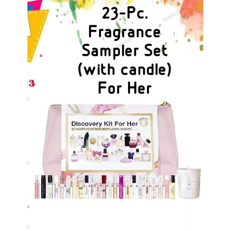 23Pc. Fragrance Sampler Set For Her Shopee Philippines