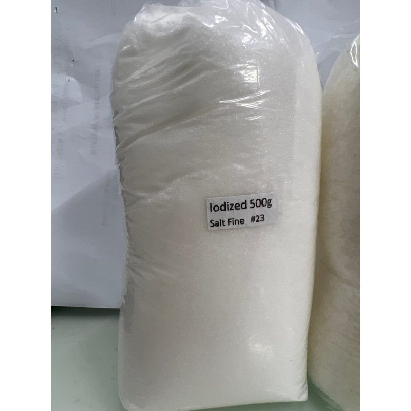 Iodized Salt Fine or Coarse Rock 500g Master Chef | Shopee Philippines