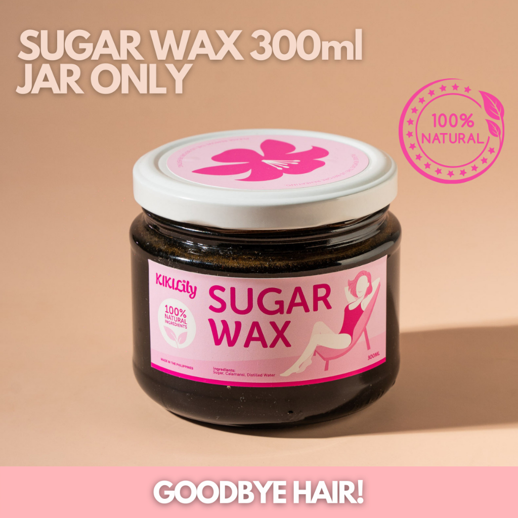 KIKILILY Hair Removal 100 Natural Sugar Wax (Hot or Cold Sugaring
