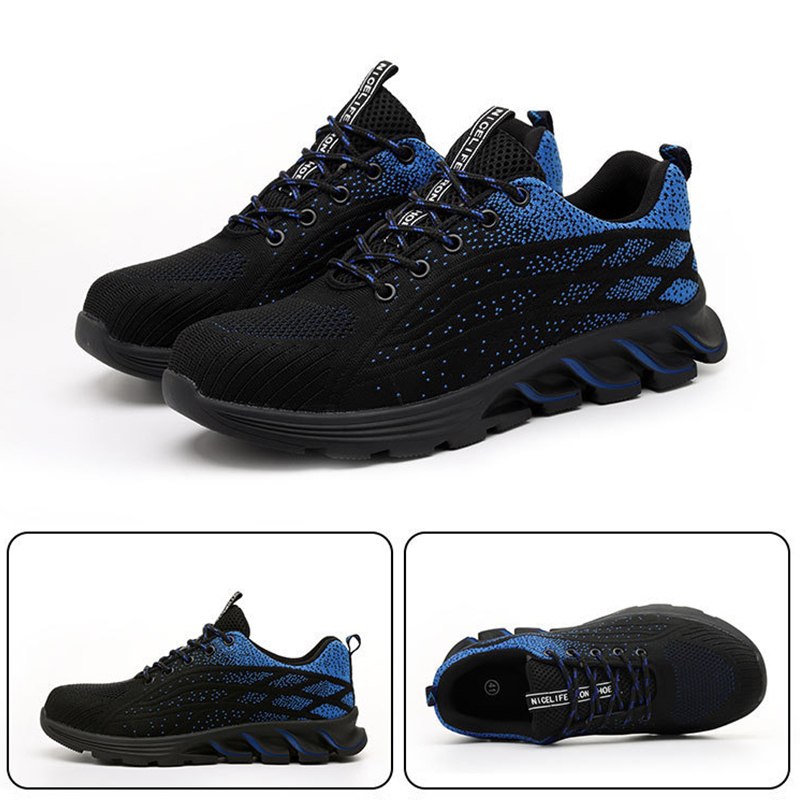 JOOST Steel toe shoes, breathable safety shoes, men's shoes, antismash