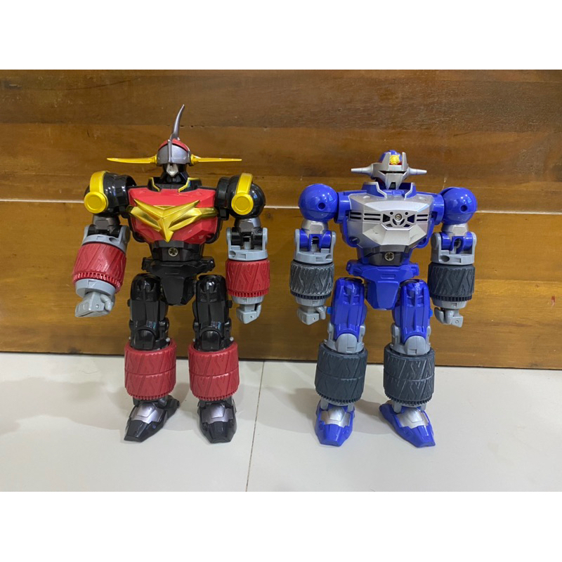 Bandai Data Command/Gear Warrior Dendo DX Knight Oga and Dendo | Shopee ...