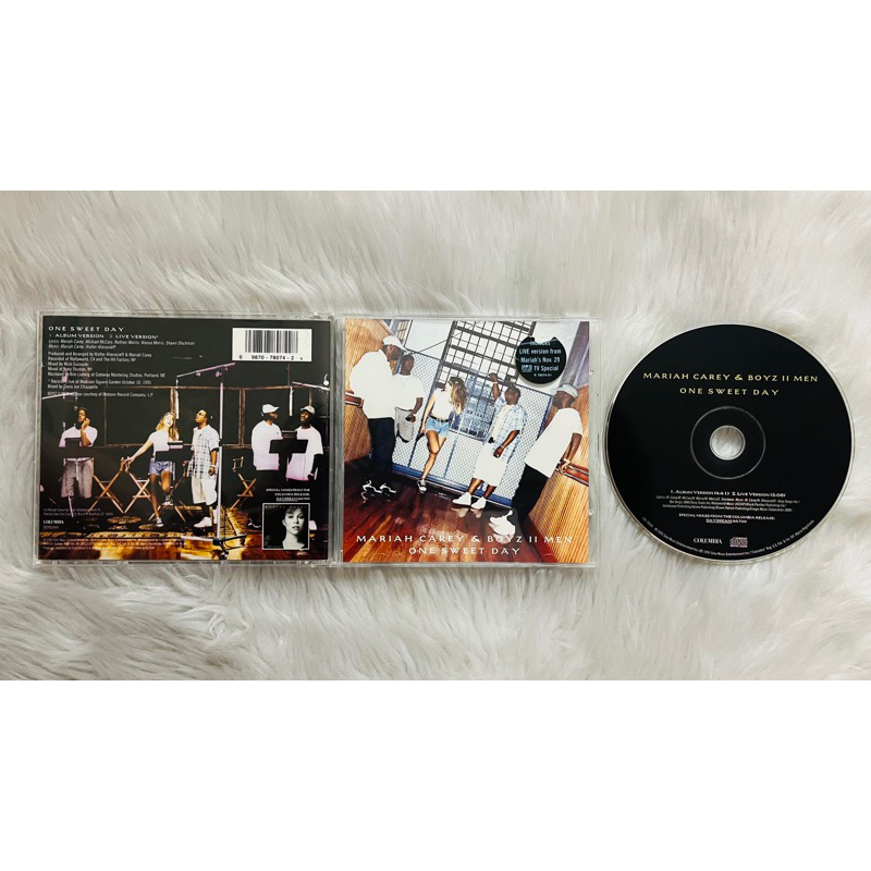 Mariah Carey and Boyz II Men One Sweet Day CD Single Album Shopee