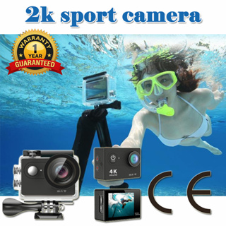 Action Camera Waterproof 13MP, FHD WiFi Underwater Sport Camera Action Cam  140 ° Wide Angle 2 Inch LCD Screen, Helmet Camera Suitable for traveling