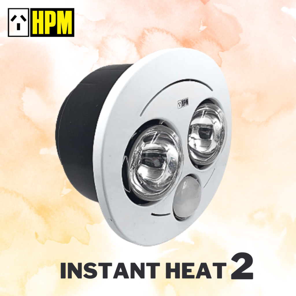 HPM Intant Heat 2 690 MAX Heater With Exhaust Fan With LED 220V Hard