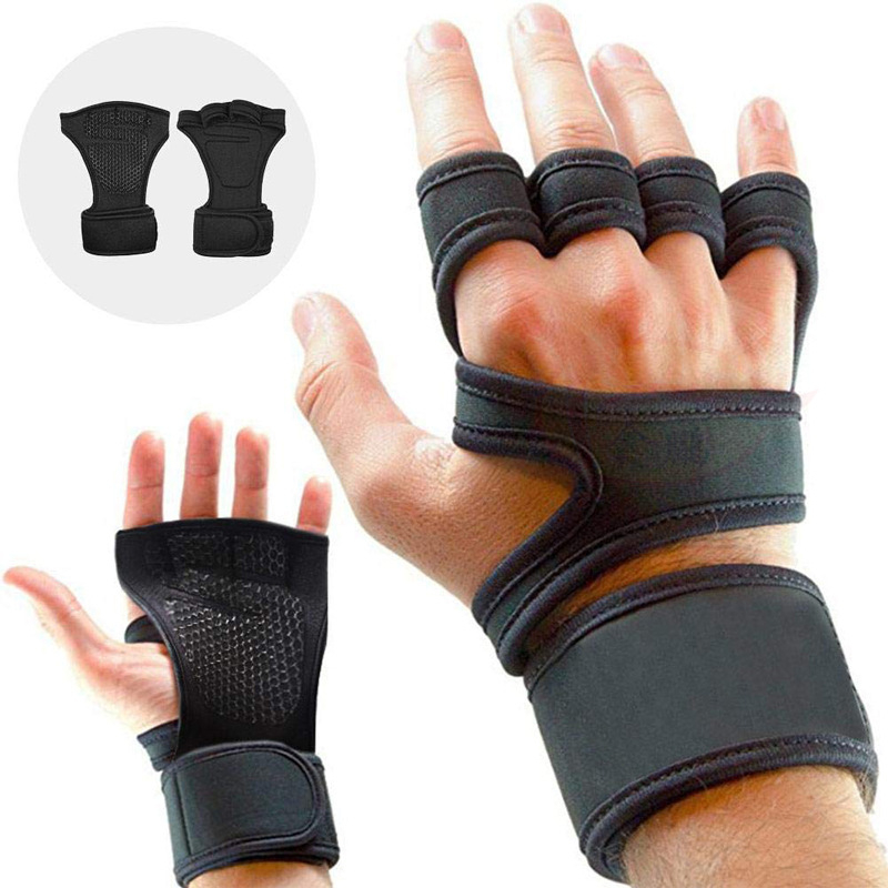 Dumbbell Gloves For Men Women Gym Fitness Training Lifting Gloves