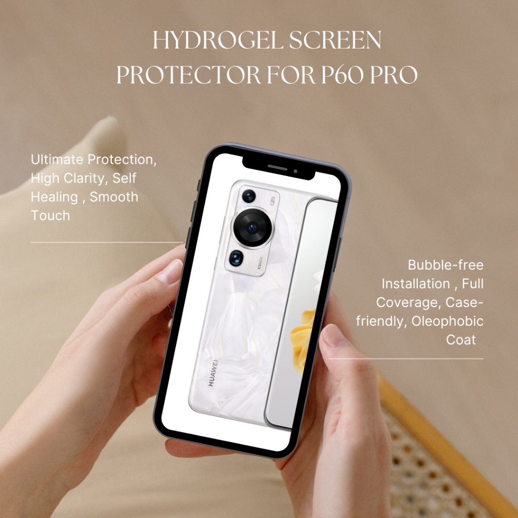 Supreme Japan Hydrogel Screen Protector for P60 Pro | Shopee Philippines