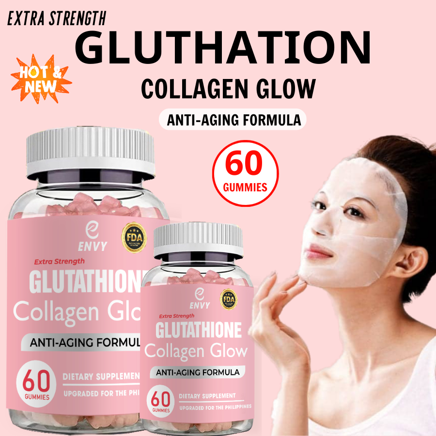 Envy Glutathione collagen glow collagen gummies powerful antioxidant ...