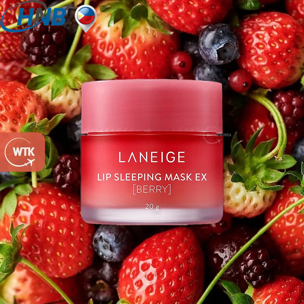Korea Laneige Lip Sleeping Mask Night Sleep Moistened Lip Balm