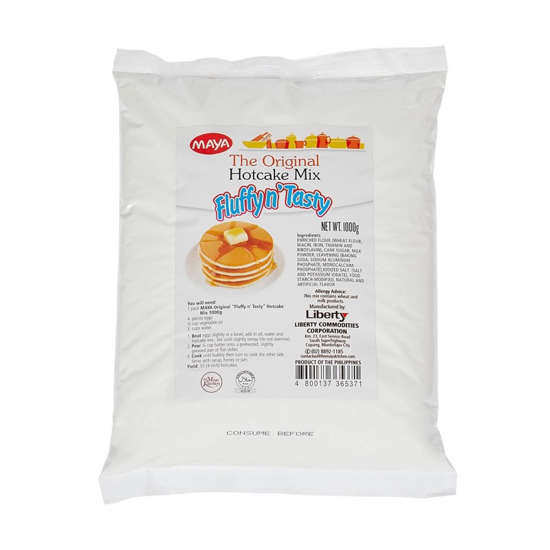 MAYA PANCAKE FLOUR MIXTURE 1kg and 2kg Shopee Philippines