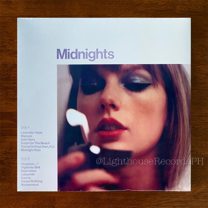 Taylor Swift Midnights Blue/Lavender LP