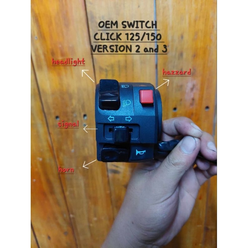 CLICK 125 / 150 V2 -V3 OEM SWITCH PASSING MDL | Shopee Philippines