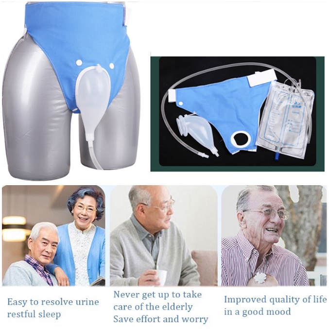 [Ready Stock] Urine Collector Silicone Adults Man Woman Elderly Urinal ...