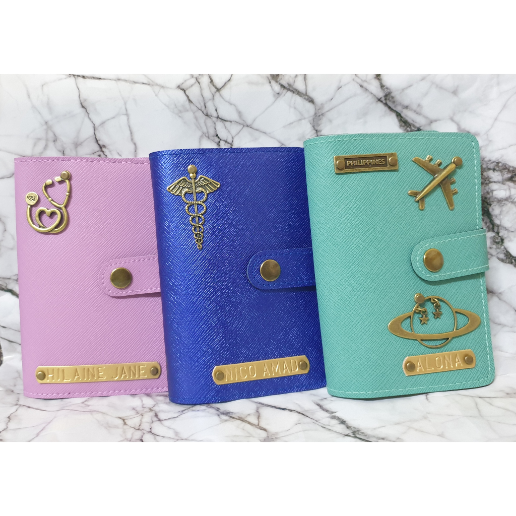 PERSONALIZED PASSPORT HOLDER WITH LOCK Shopee Philippines