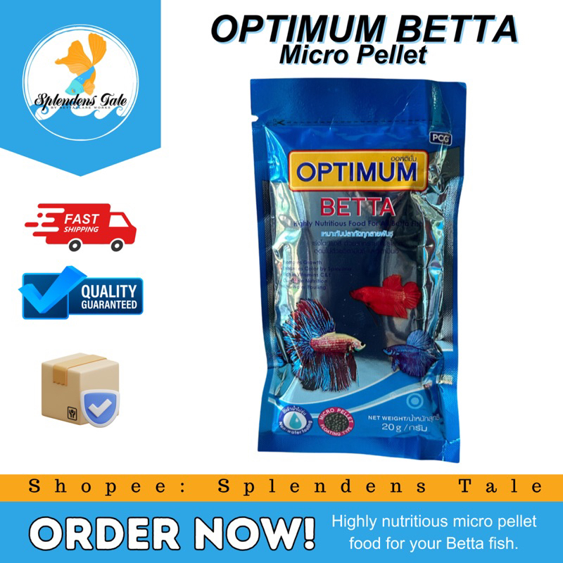 Optimum Betta Betta Fish Pellet Optimum Pellet Floating Pellet Fish Pellet Food Aquarium Pellet