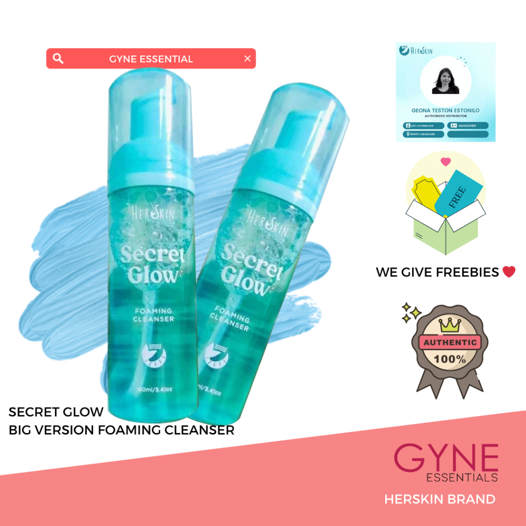 SECRET GLOW BIG VERSION FOAMING CLEANSER | Shopee Philippines