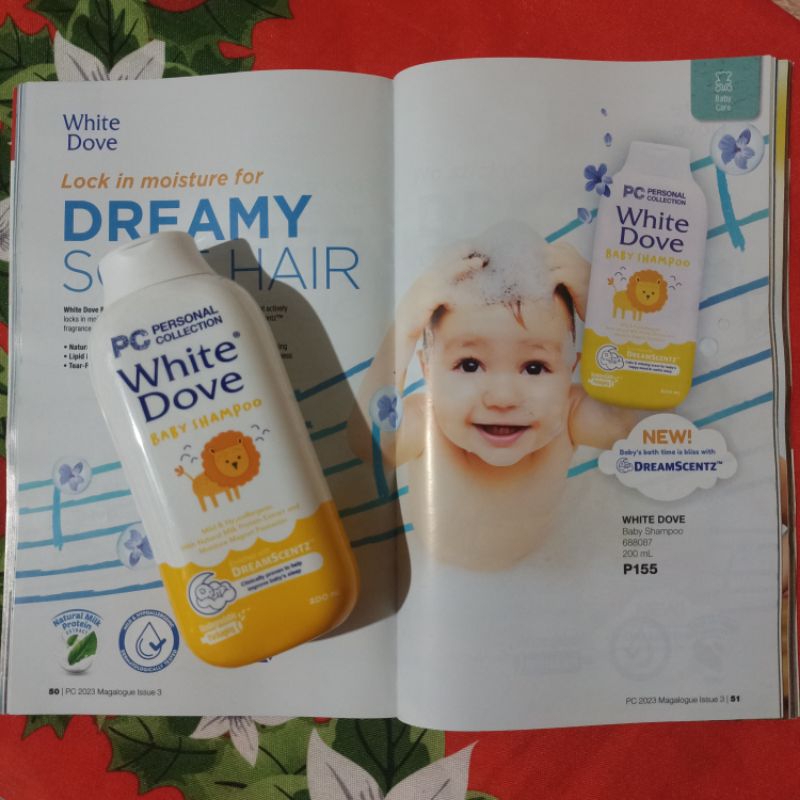 White Dove Baby Shampoo 200ml Shopee Philippines