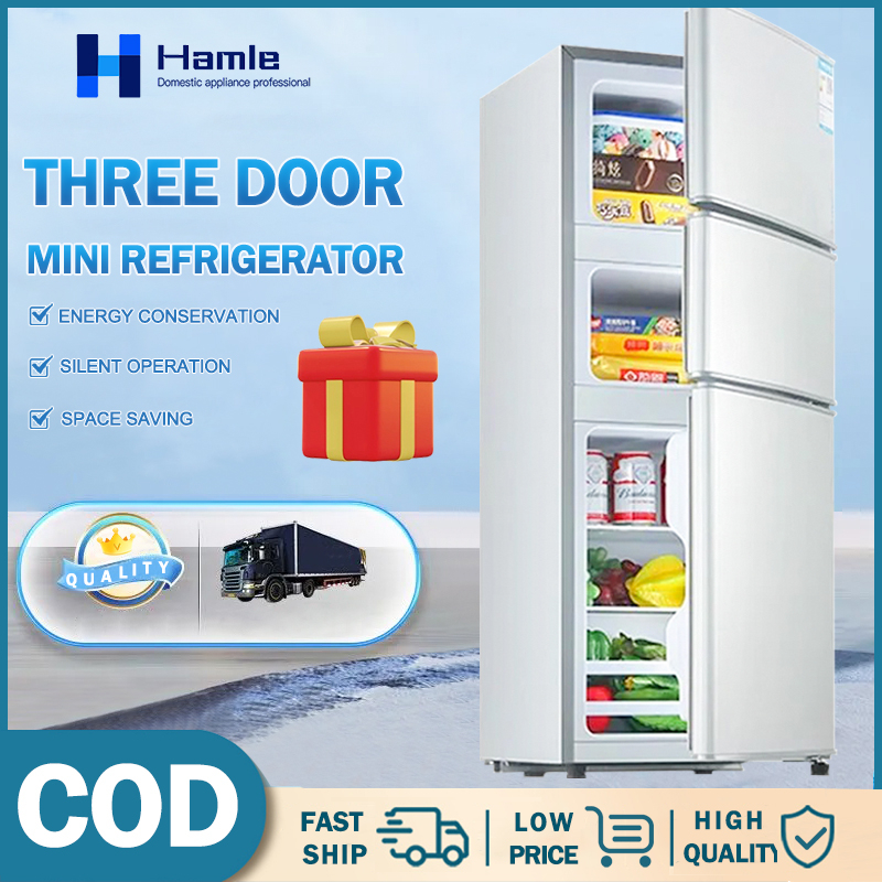 Domestic Refrigerator Energy Saving Three Door Refrigerator Large ...