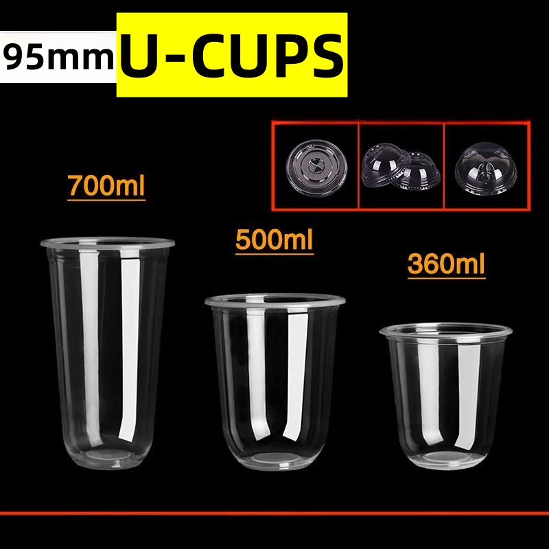 95mm Caliber Plastic U Cup For Milktea Cup Disposable Plastic Cup 12oz 16oz 22oz Shopee 3165