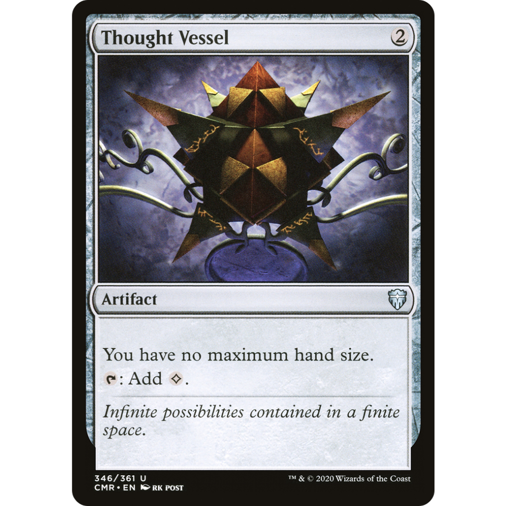 Thought Vessel MTG Highly Rated Proxy (Sticker is already put on MTG ...