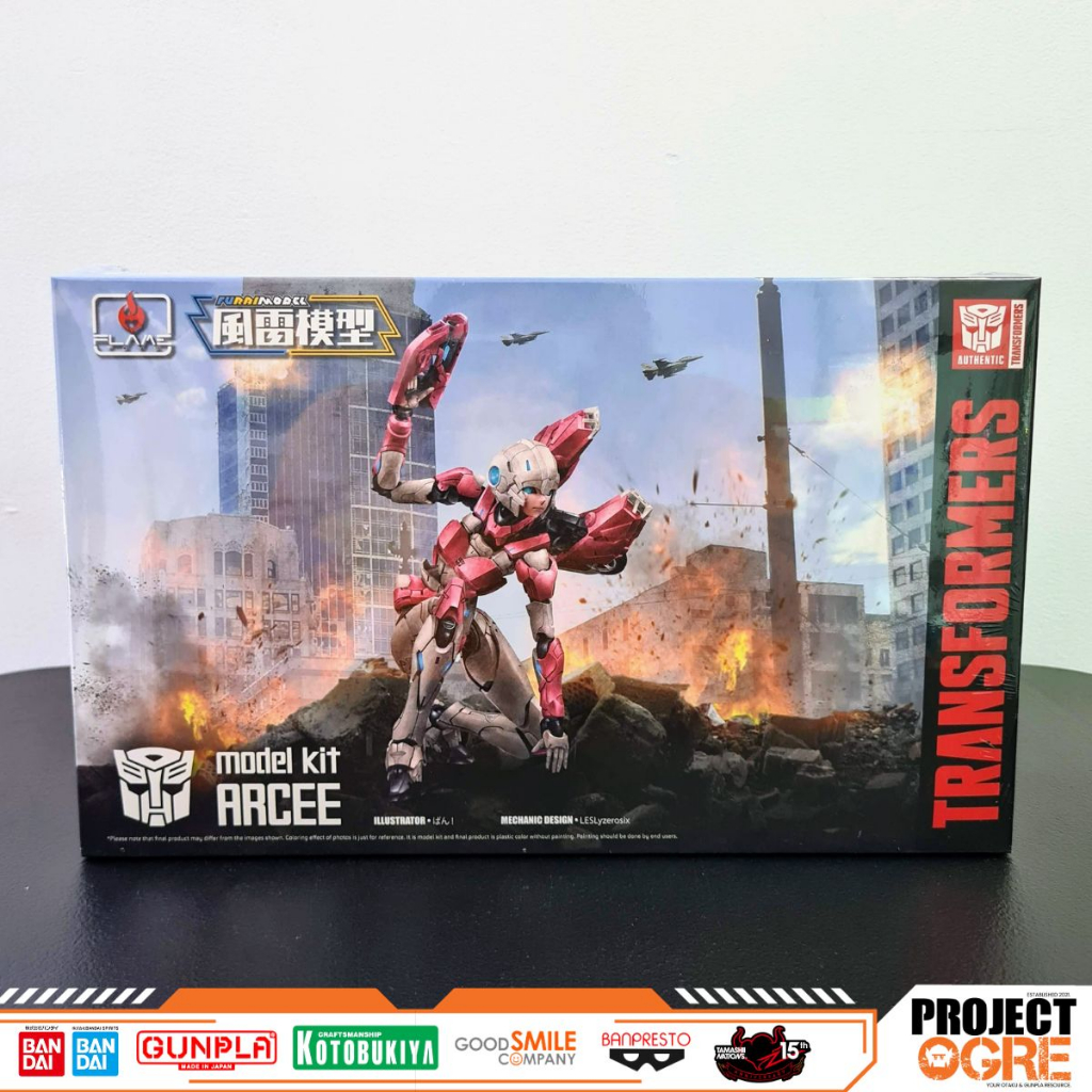 Flame Toys Transformers G1 Arcee Furai Model Kit Shopee Philippines