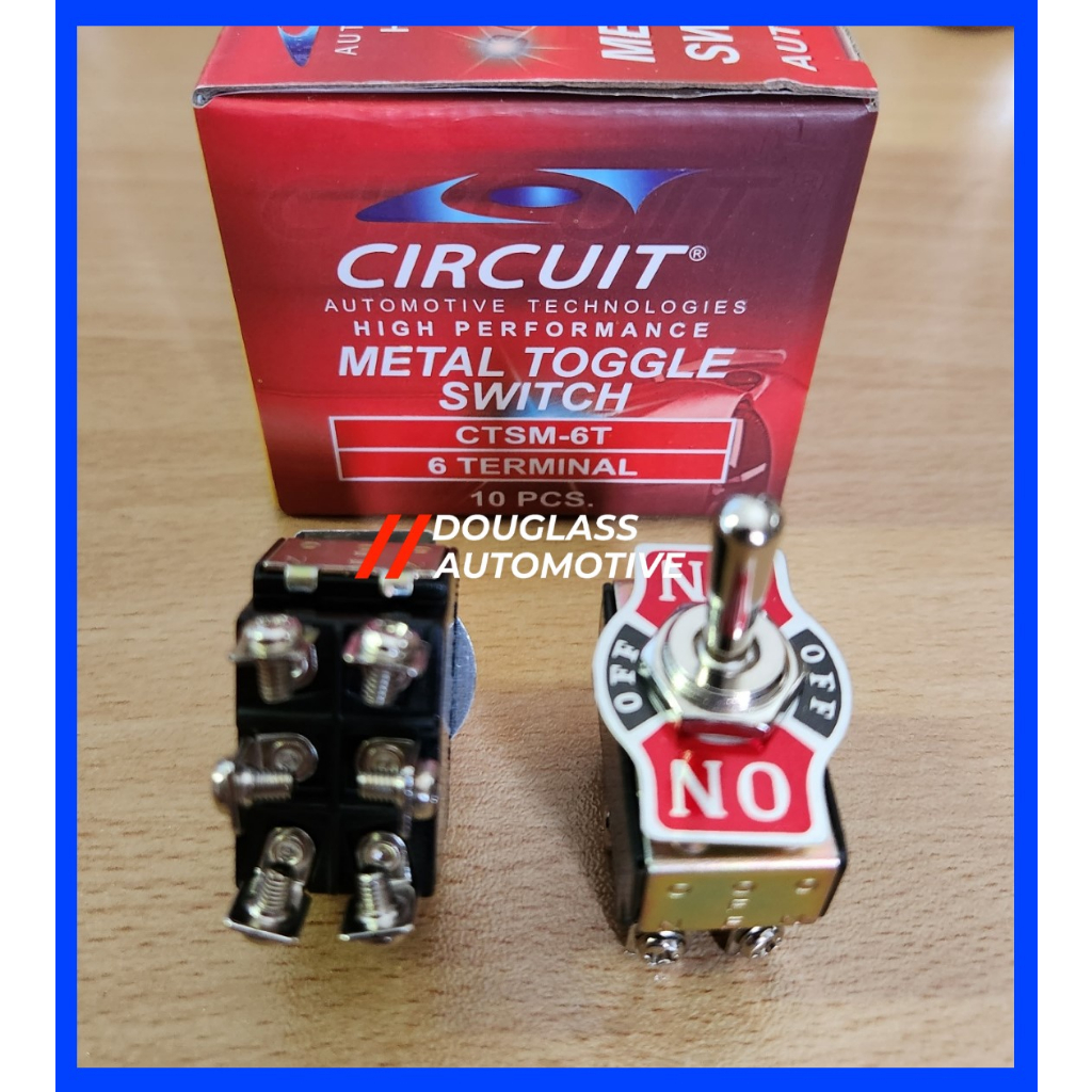 Universal Metal Toggle Switch CTSM on/off/on CTSM (2T, 3T, 6T) | Shopee ...