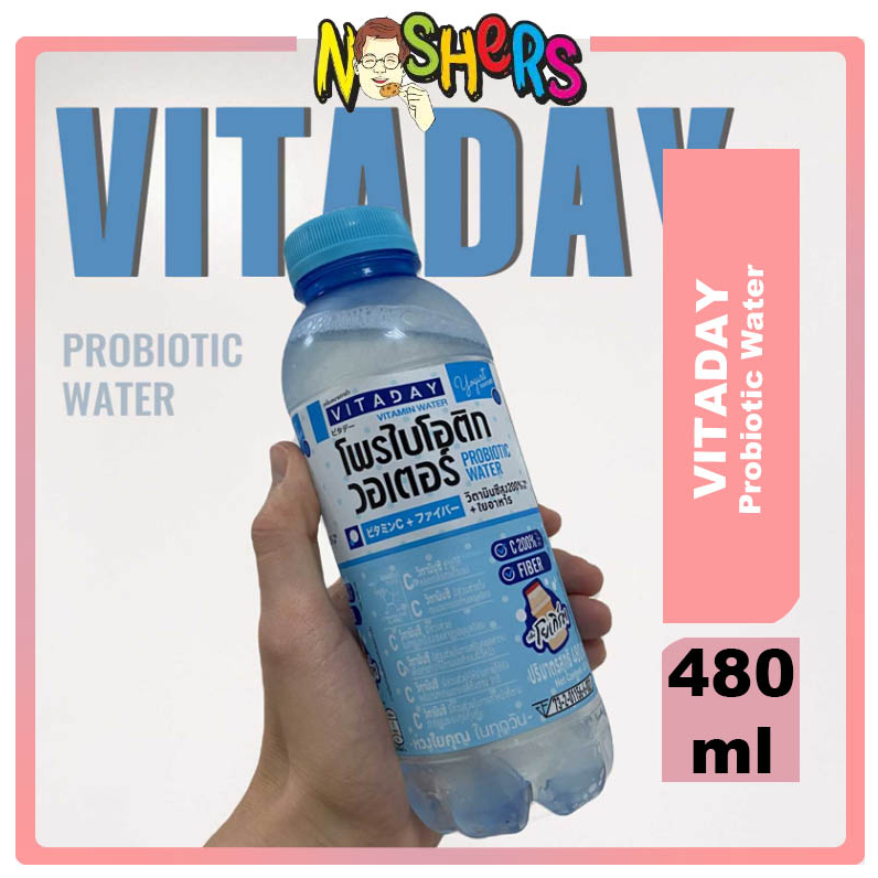 Noshers Vitaday Probiotic Water Vitamin Water Yogurt Flavor 480ml ...