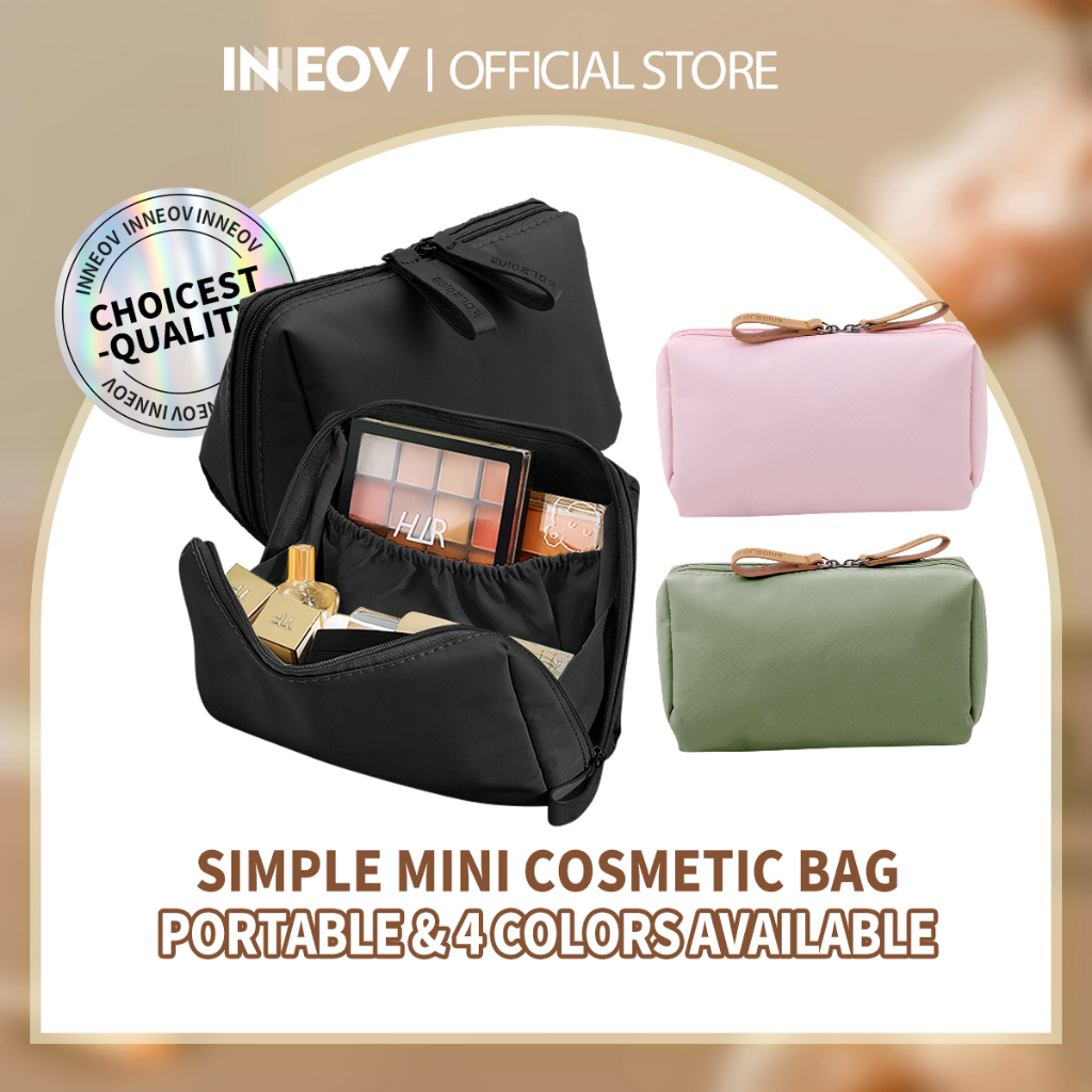INNEOV Cosmetic Bag Make Up Pouch Organizer Cosmetic Pouch Bag Lipstick
