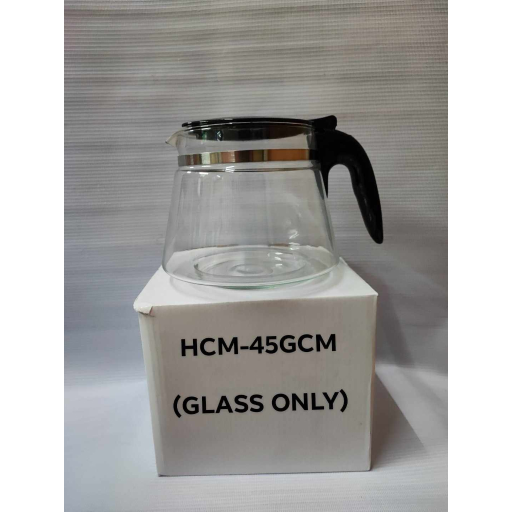 Replacement Glass Carafe ONLY for Hanabishi HCM45GCM Coffee Maker