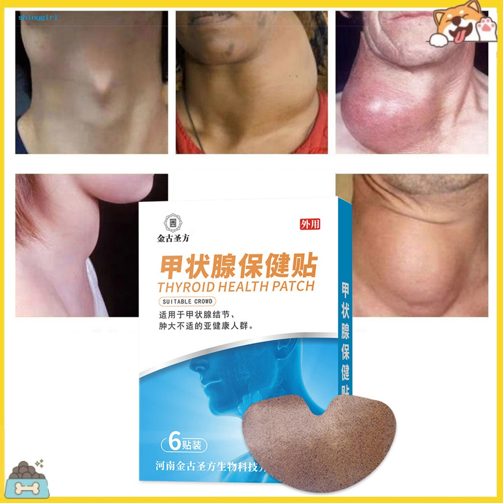 Thyroid Health Patch 6 Stickers in 3 Packs/Box To Treat Thyroid Nodule ...