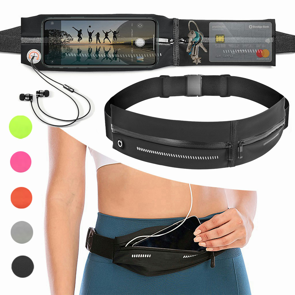 Waist Running Bags Sport belt bag Waterproof Packs Jogging Belt Cycling