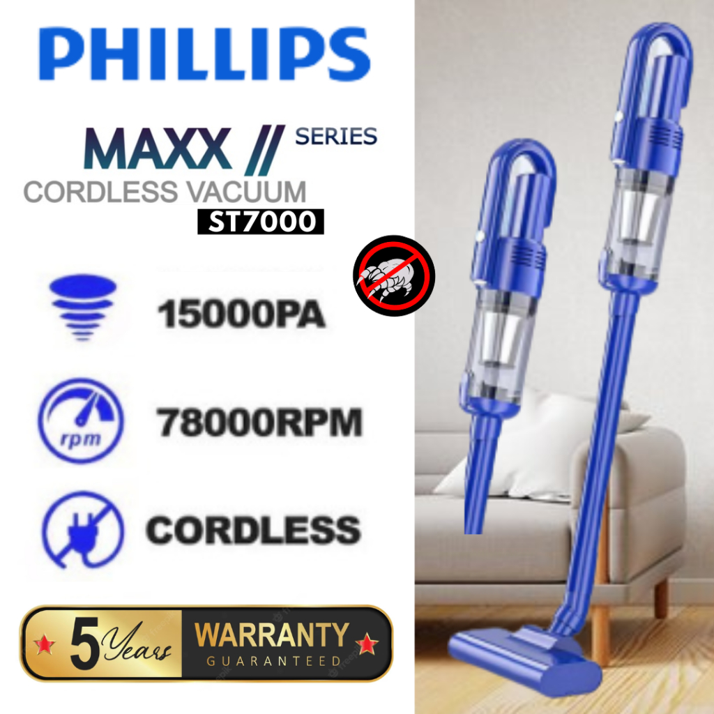 Cordless Vacuum Cleaner ST7000 Portable Handheld Strong Suction