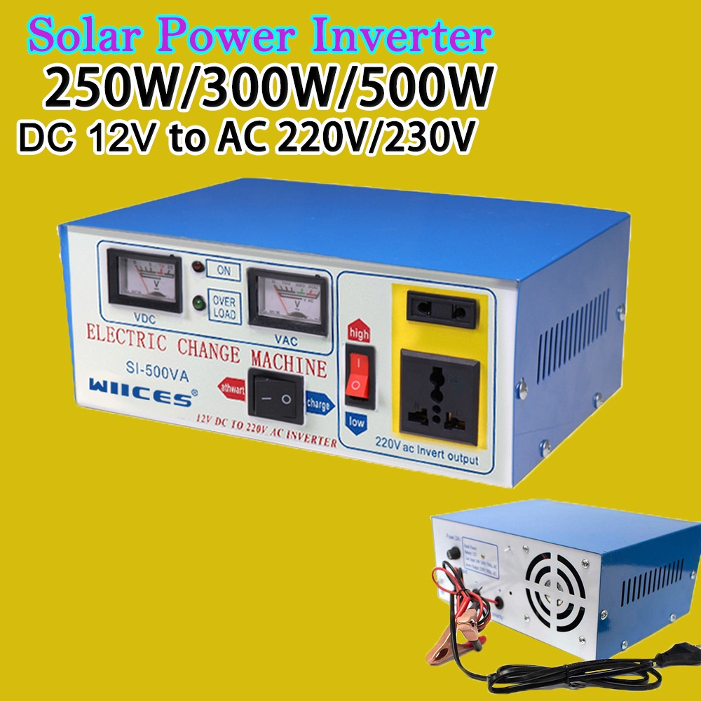 Inverter Solar Africa 250W500W Sine Wave Solar Inverter, Vehicle
