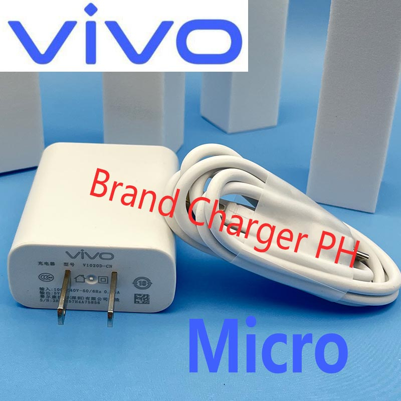 VIVO Charger 18W Super Output Micro Usb/Cable 2IN1 Data line Adapter