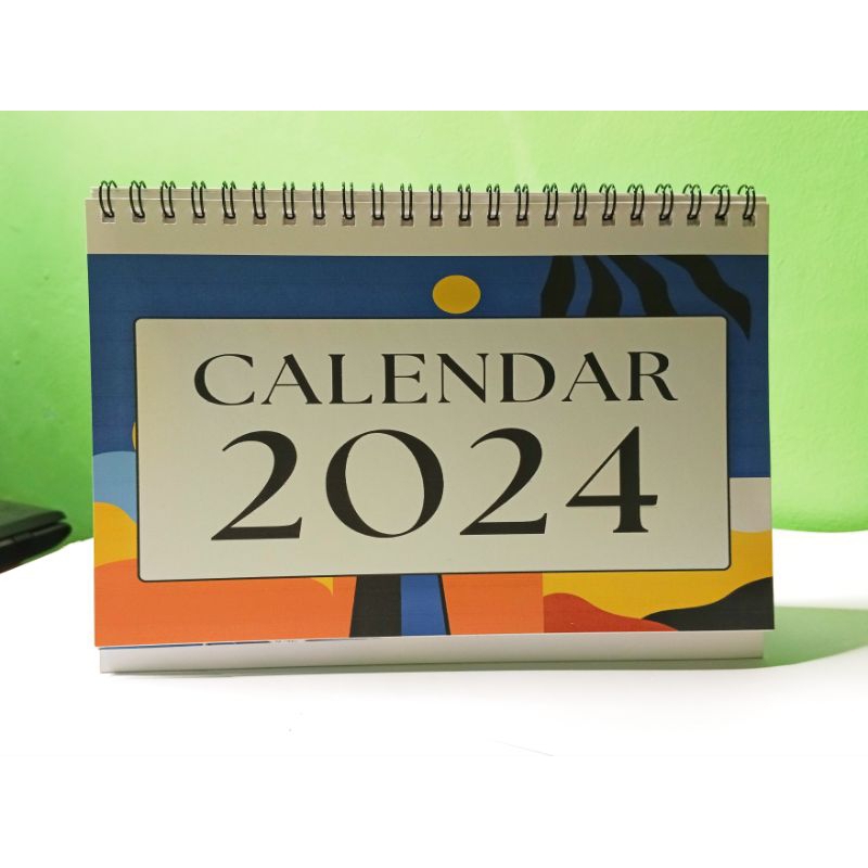 2024 Calendar Desktop Calendar give aways, gift, souvenir Shopee