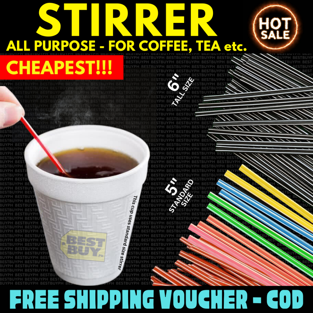 Coffee Stirrer / Cocktail / Tea / Hot Chocolate | Shopee Philippines