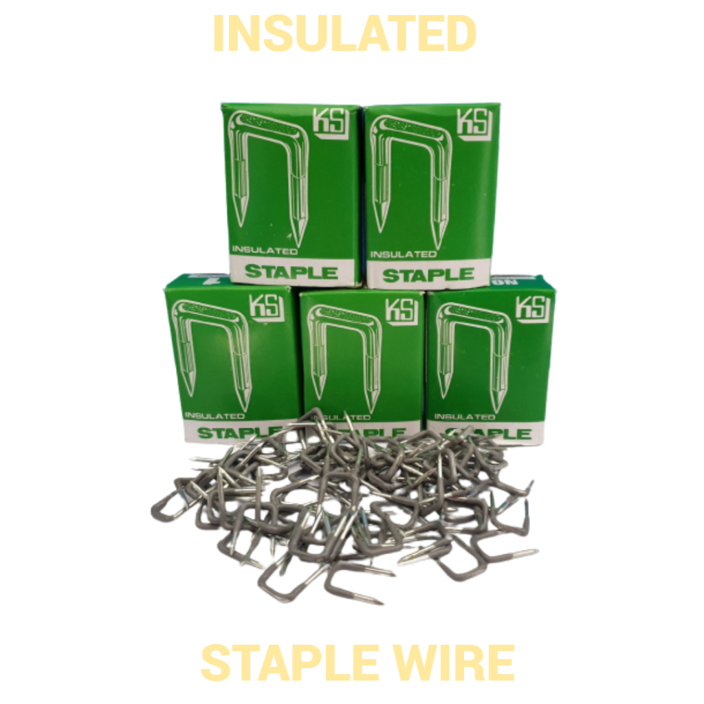 Staple Wire Insulated 1/2 , 3/4 , 1 (100PCS PER BOX) Shopee Philippines