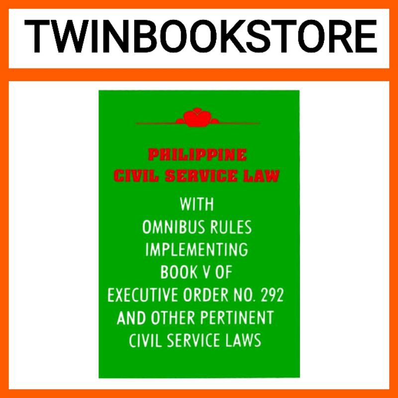 PHILIPPINE CIVIL SERVICE LAW WITH OMNIBUS RULES Shopee Philippines