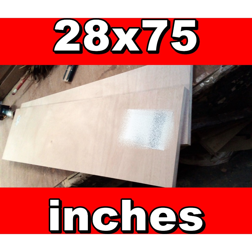 (2pcs) 28x75 inches marine plywood ordinary plyboard pre cut custom cut