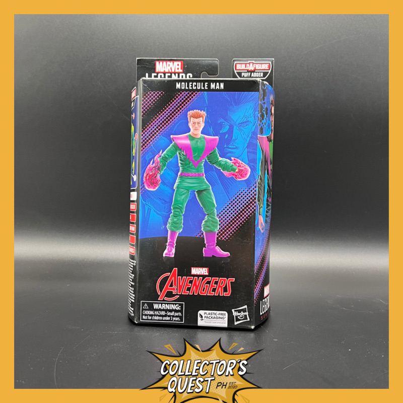 (No Mint Box) Marvel Legends Puff Adder Wave Molecule Man Figure ...