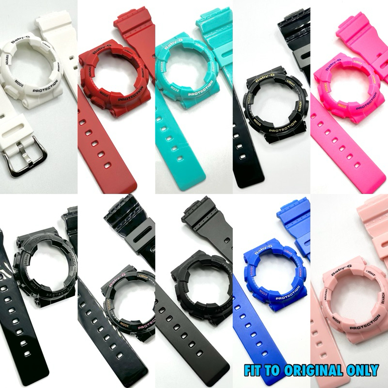 Baby G replacement strap and bezel G SHOCK Ba110 Ba111 Ba112 Ba120 Ba130 GSHOCK Shopee Philippines