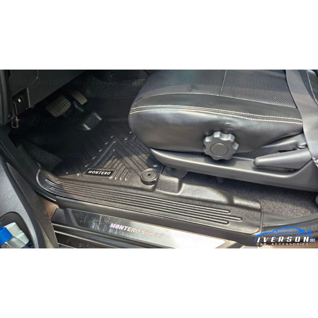 Montero 2016 to 2023 Deep Dish Matting Car Floor Matting 5D Shopee