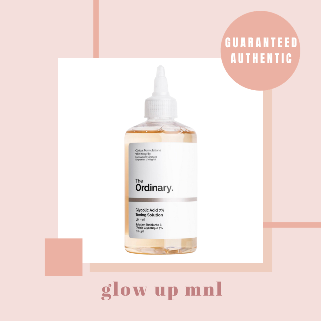 The Ordinary Glycolic Acid 7% Toning Solution 240ml | Shopee Philippines