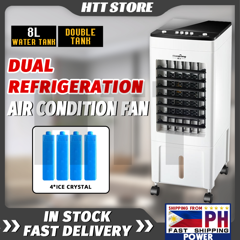 Air cooler electric fan Air Conditioner Home With 8L Water Tank Air