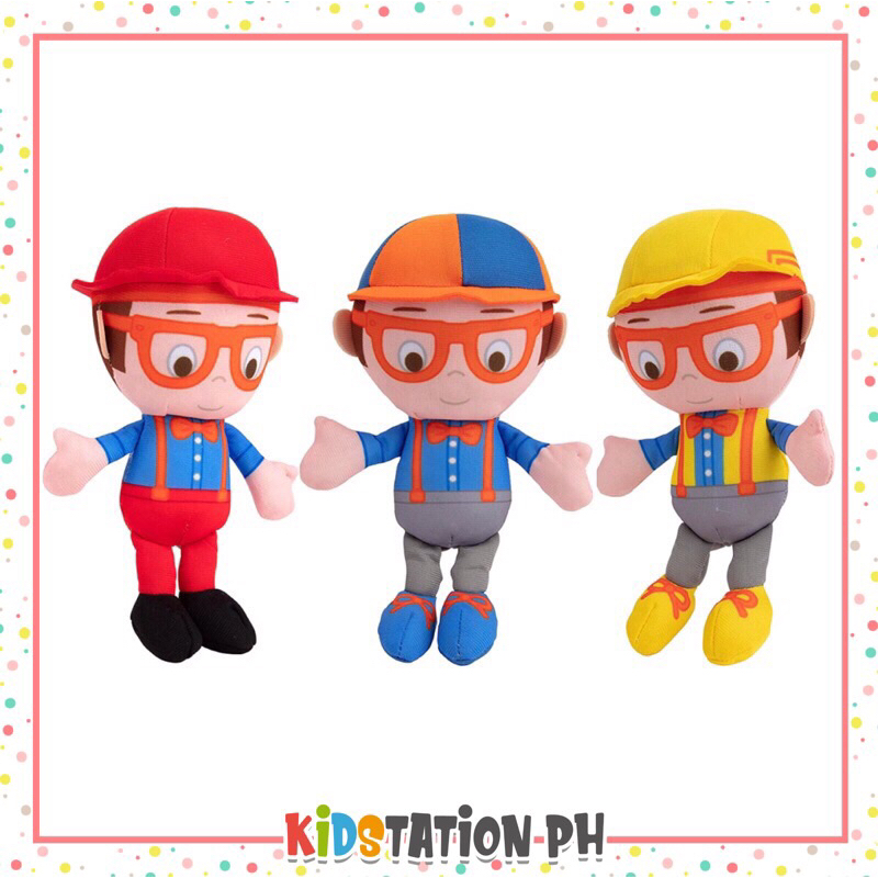 SALE Blippi Small Plush 3Pack 7