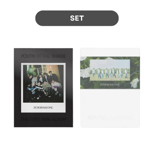 Sealed ZB1 Youth good in the Shade Artbook Set - Preorder Versions