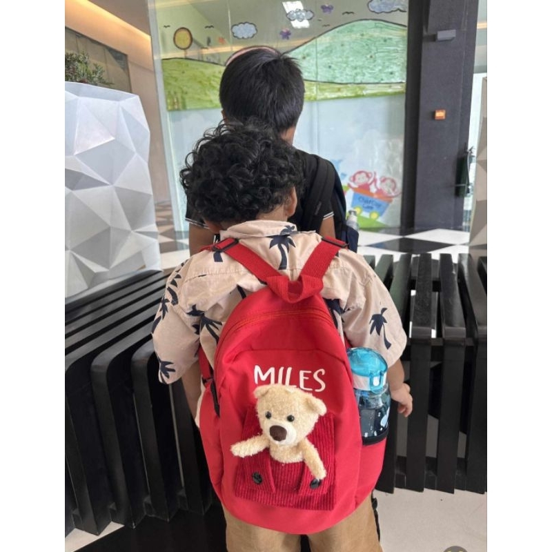 PERSONALISED BEAR BACKPACK Shopee Philippines