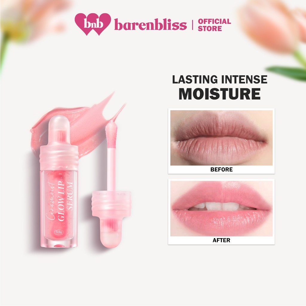 barenbliss BNB Ceramoist Glow Lip Serum 3-in-1 Lip Care