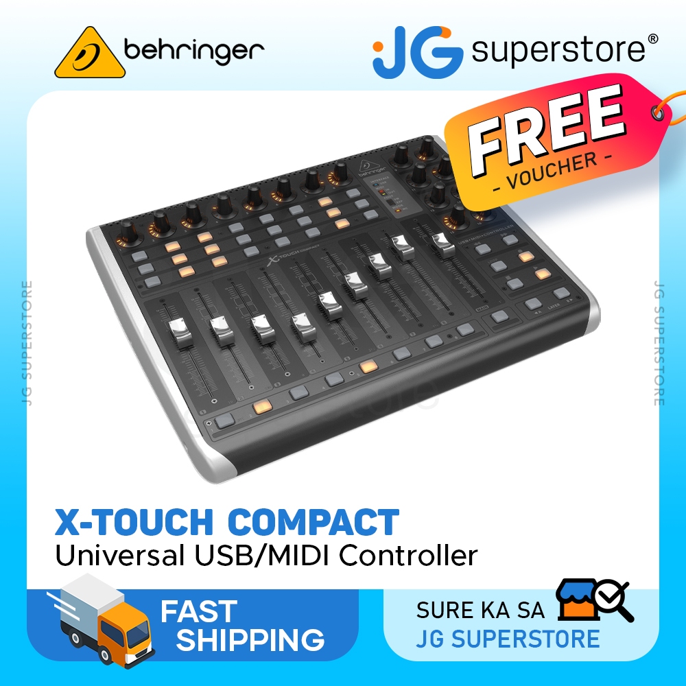 Behringer XTOUCH COMPACT Universal USB/MIDI Controller w/ 9 Touch